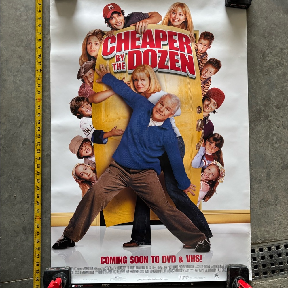 Cheaper by the Dozen Movie Poster